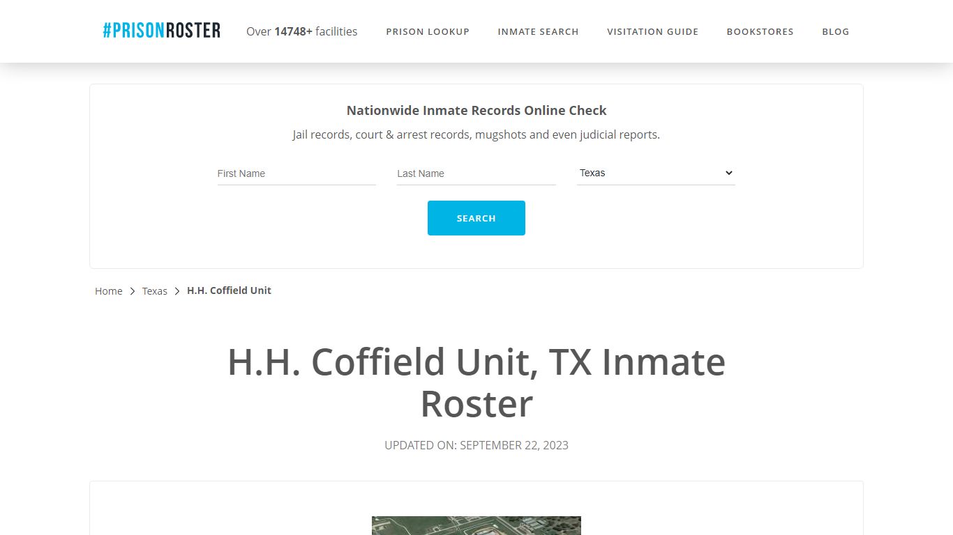 H.H. Coffield Unit, TX Inmate Roster - Prisonroster